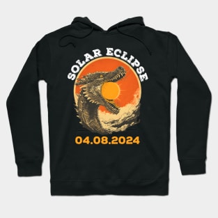 Total Solar Eclipse 04.08.24 Dragon Totality April 8 2024 Hoodie